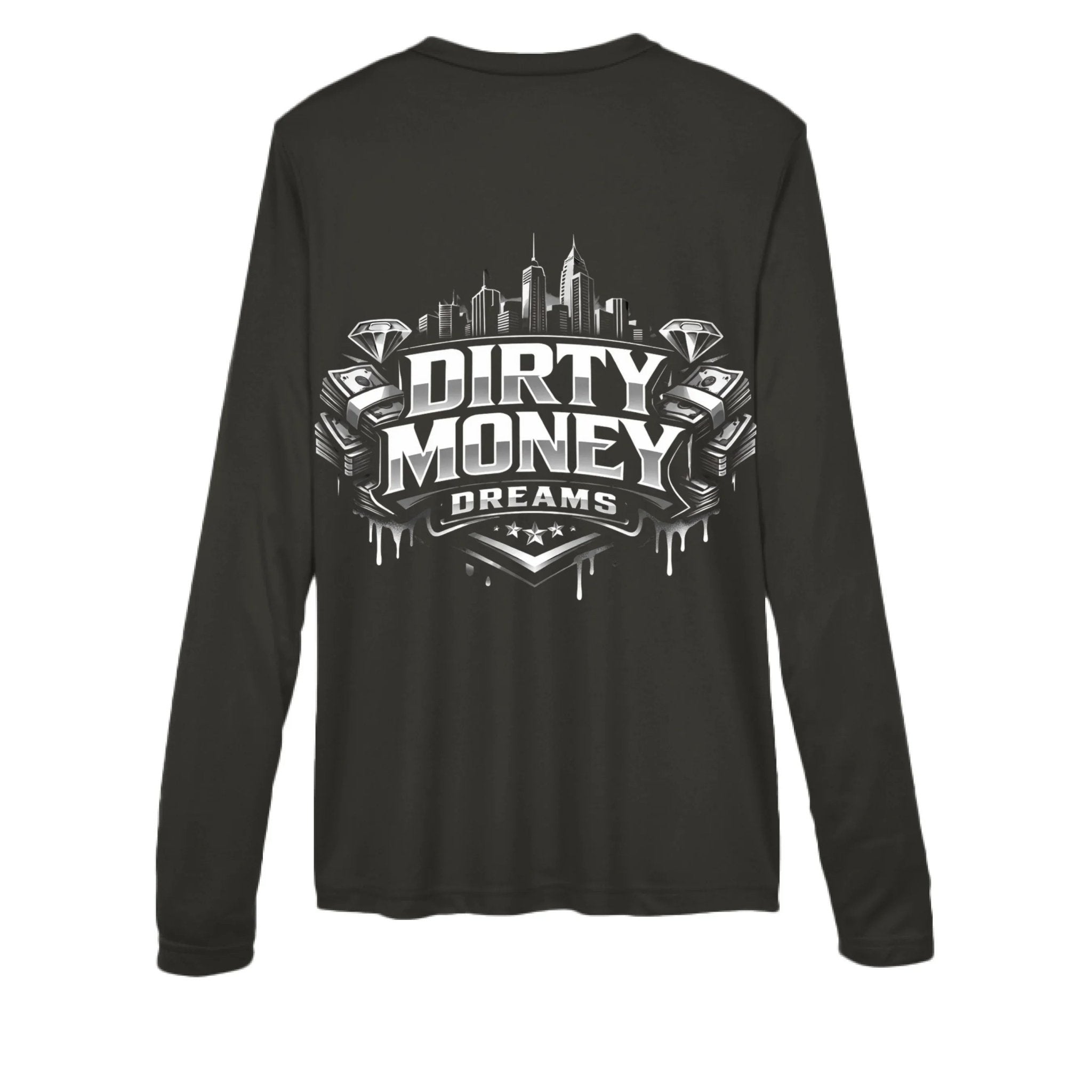 GRIT Women’s Performance V - Neck – Built Under Pressure Dirty Money Dreams - DIRTY MONEY DREAMS