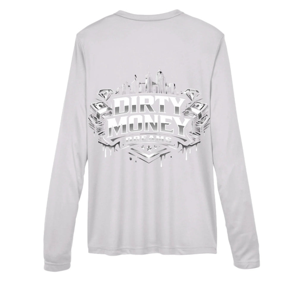 GRIT Women’s Performance V - Neck – Built Under Pressure Dirty Money Dreams - DIRTY MONEY DREAMS