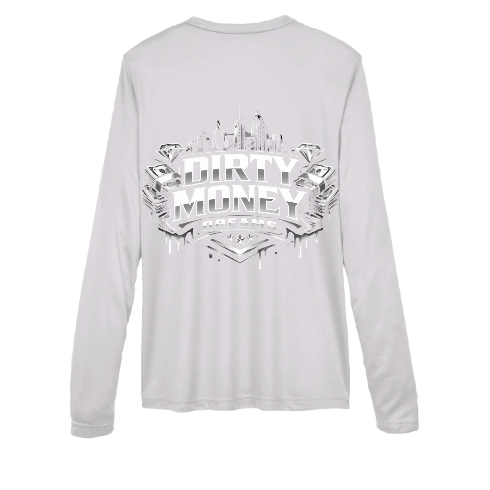 GRIT Women’s Performance V - Neck – Built Under Pressure Dirty Money Dreams - DIRTY MONEY DREAMS