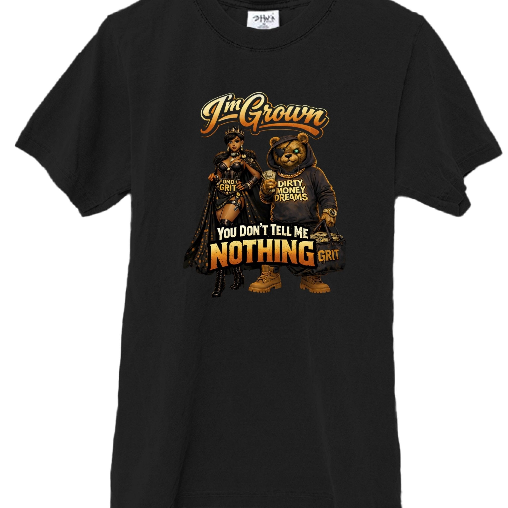 I’m Grown Graphic T-Shirt – Move Different, Execute More | Dirty Money Dreams - DIRTY MONEY DREAMS