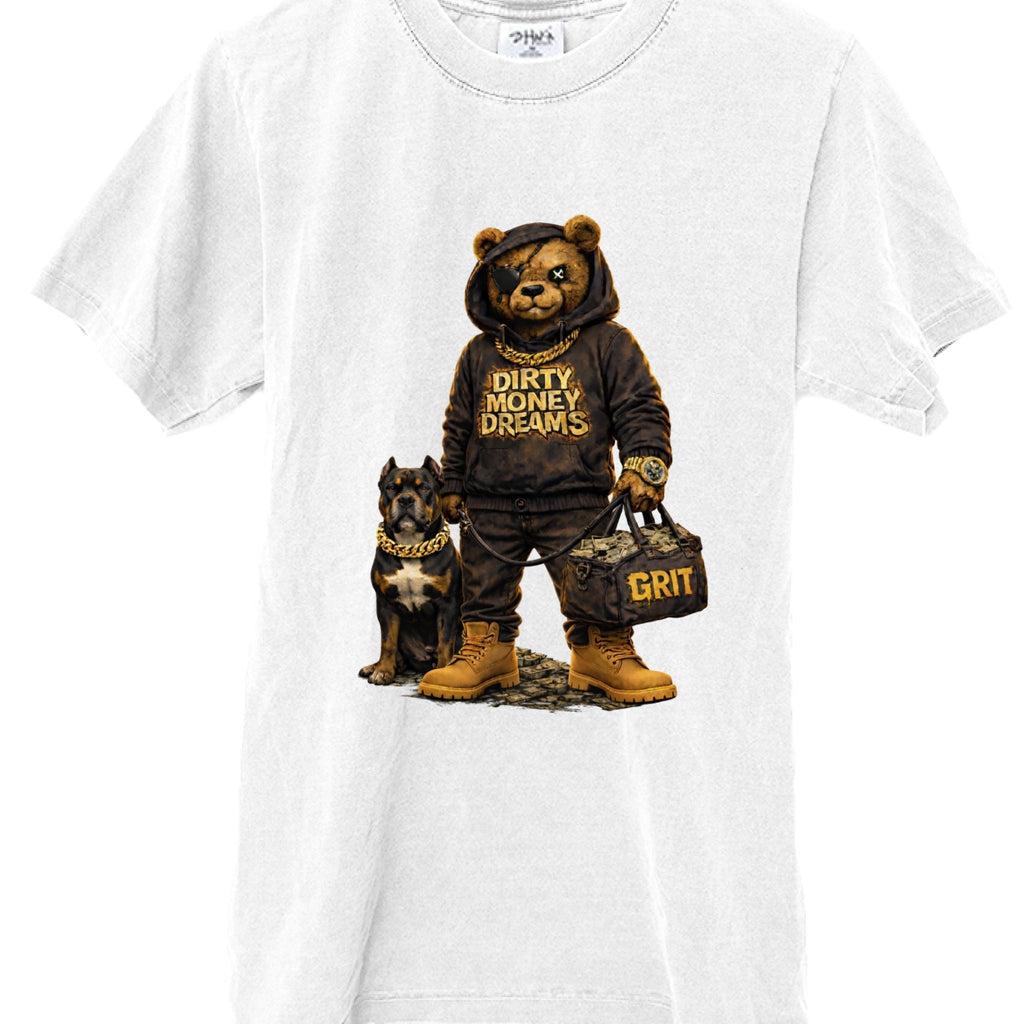 Loyalty Over Everything Heavyweight T-Shirt – Premium Streetwear | Dirty Money Dreams - DIRTY MONEY DREAMS