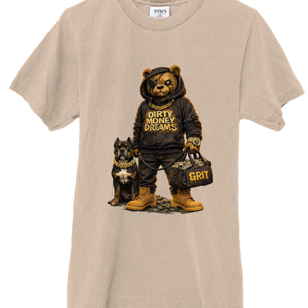 Loyalty Over Everything Heavyweight T-Shirt – Premium Streetwear | Dirty Money Dreams - DIRTY MONEY DREAMS