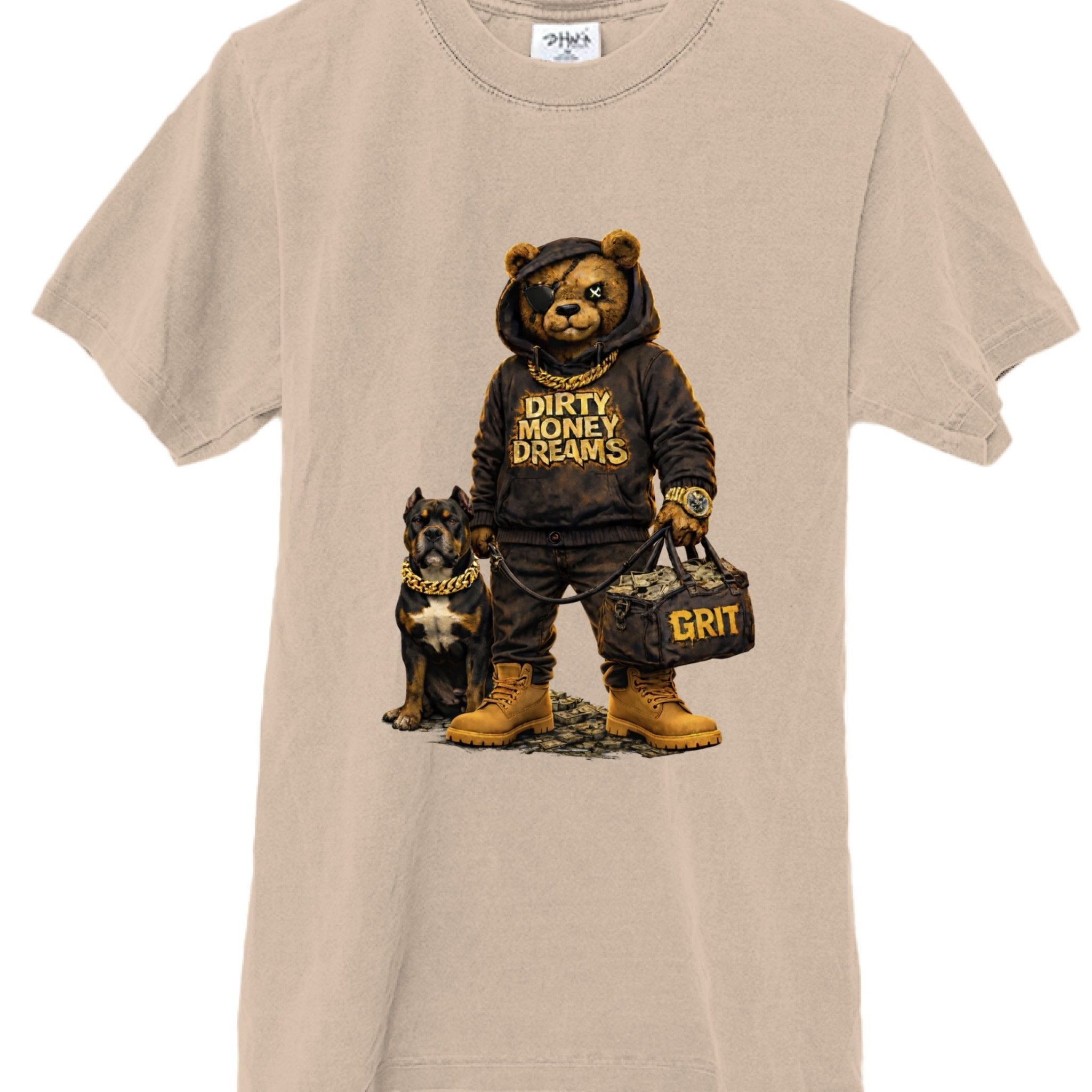 Loyalty Over Everything Heavyweight T-Shirt – Premium Streetwear | Dirty Money Dreams - DIRTY MONEY DREAMS