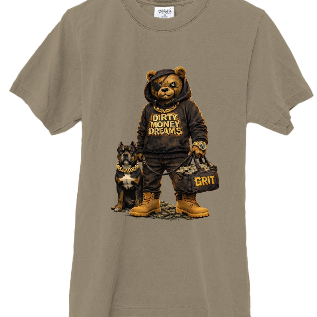 Loyalty Over Everything Heavyweight T-Shirt – Premium Streetwear | Dirty Money Dreams - DIRTY MONEY DREAMS