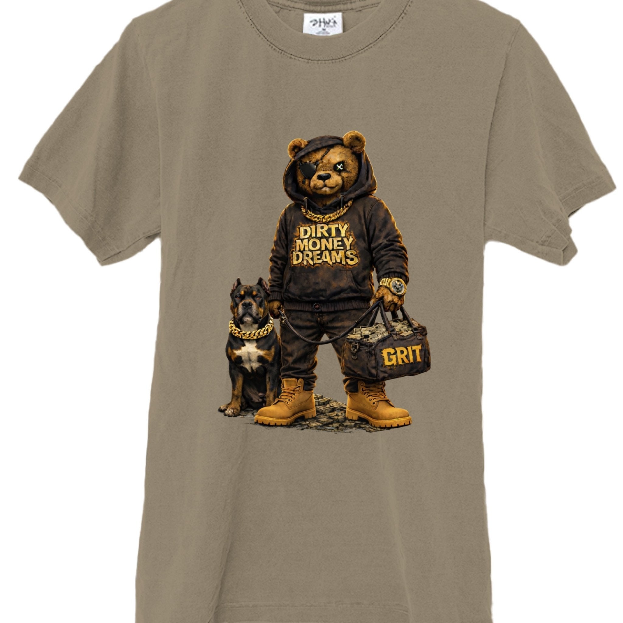 Loyalty Over Everything Heavyweight T-Shirt – Premium Streetwear | Dirty Money Dreams - DIRTY MONEY DREAMS