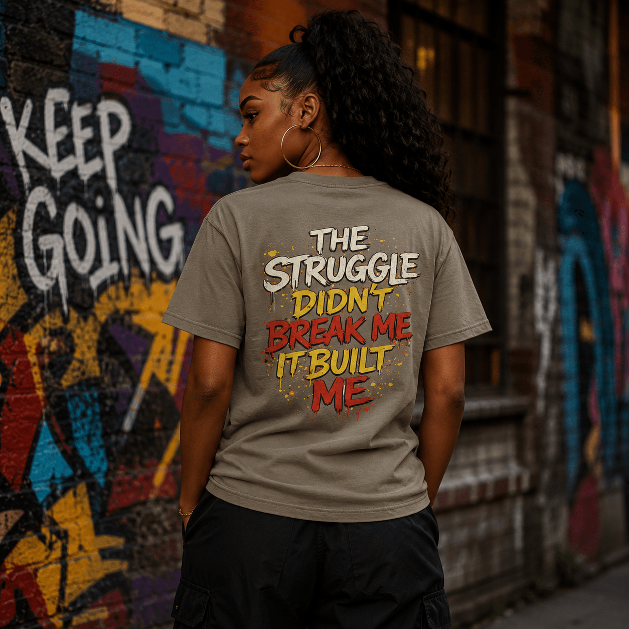 My Scars Don’t Define Me Heavyweight T-Shirt | Dirty Money Dreams - DIRTY MONEY DREAMS