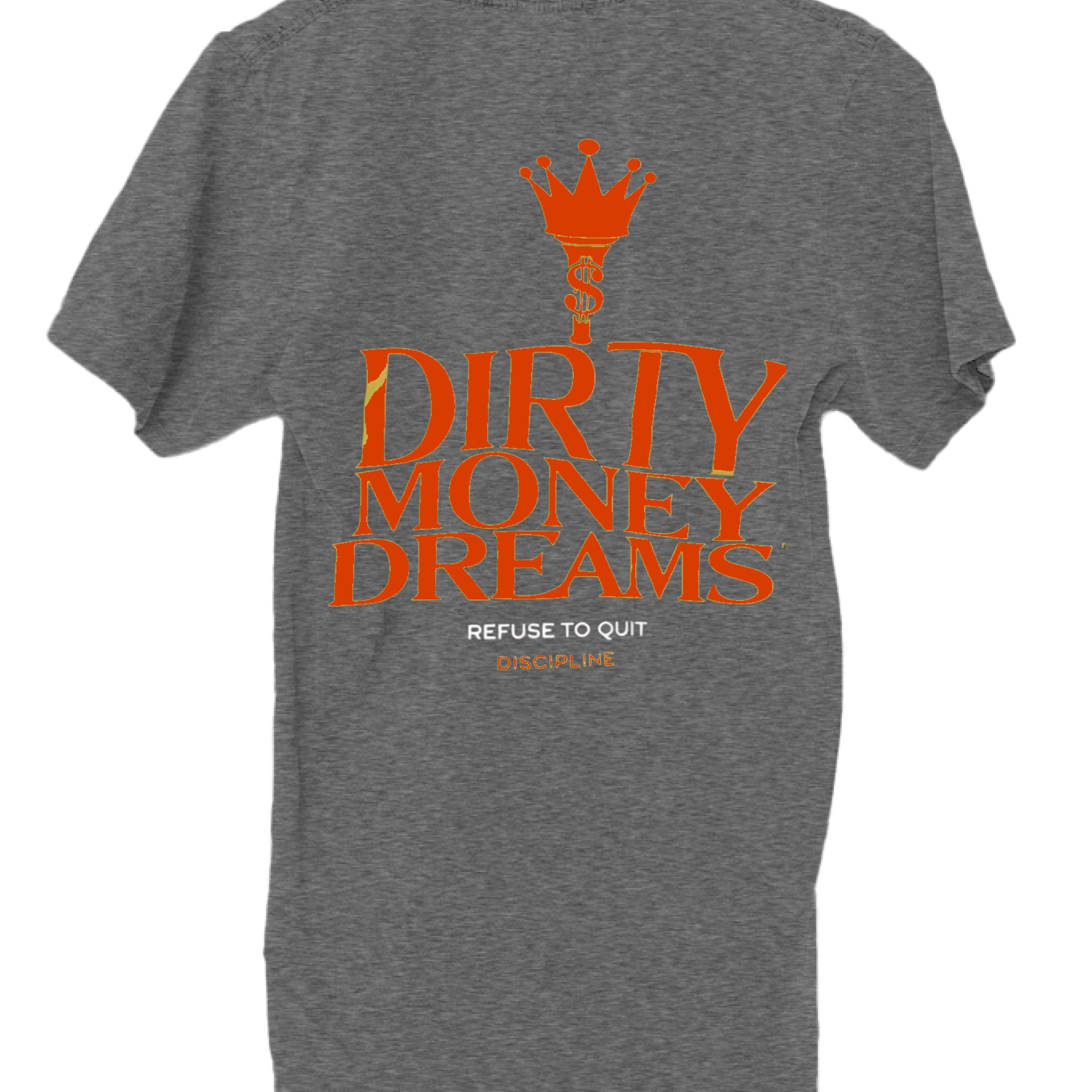 Charcoal Grey Heather - BACK