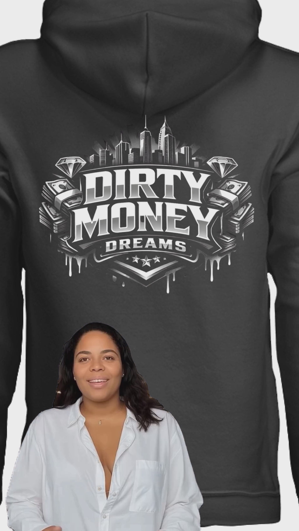 Built From Pressure Hoodie – Dirty Money Dreams GRIT Collection
