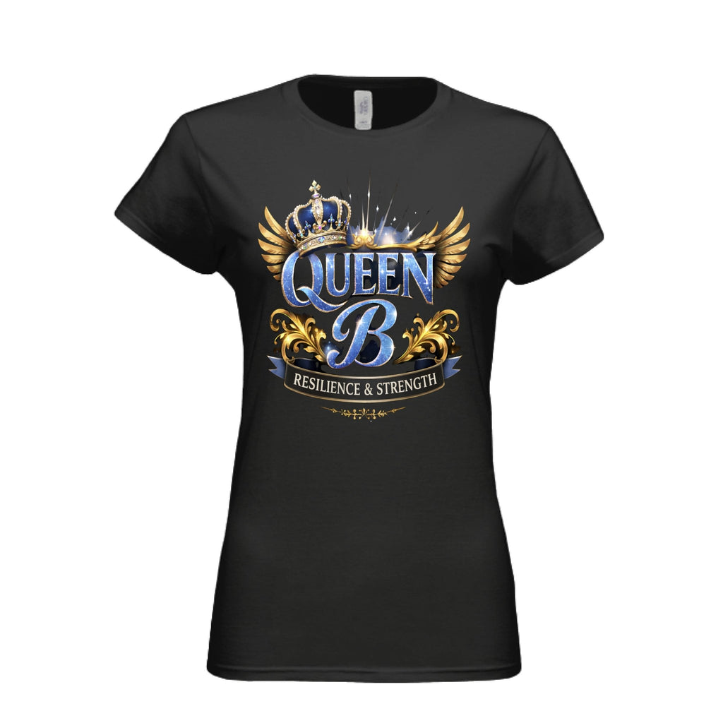 Queen B Graphic T-Shirt – Women’s Motivational Streetwear | Dirty Money Dreams - DIRTY MONEY DREAMS