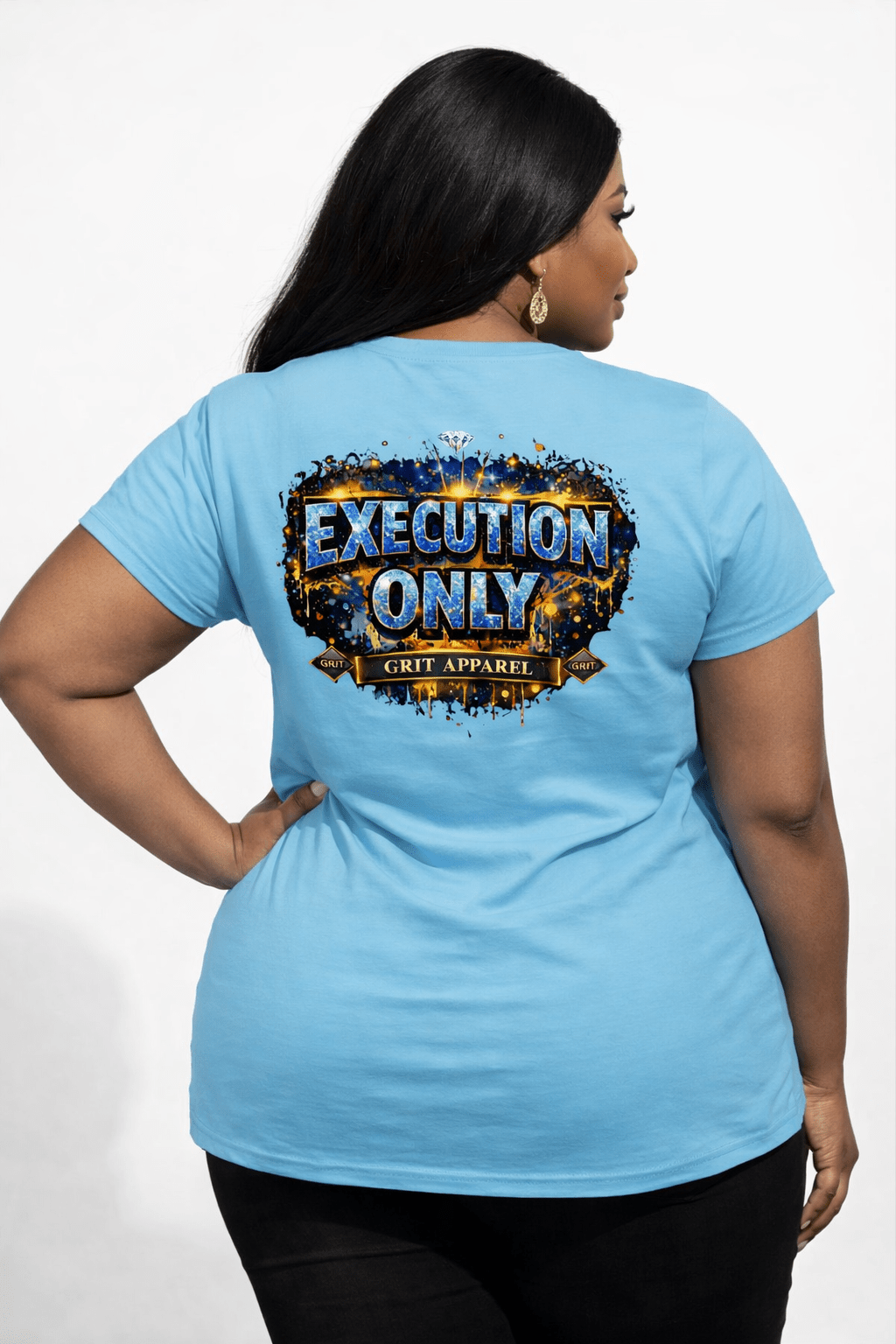 Queen B Graphic T-Shirt – Women’s Motivational Streetwear | Dirty Money Dreams - DIRTY MONEY DREAMS