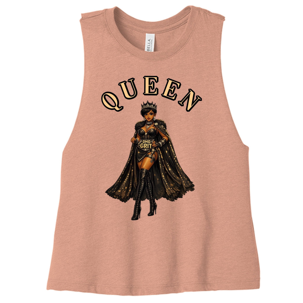 Queen Women’s Graphic Tank Top – Motivational Streetwear | Dirty Money Dreams - DIRTY MONEY DREAMS