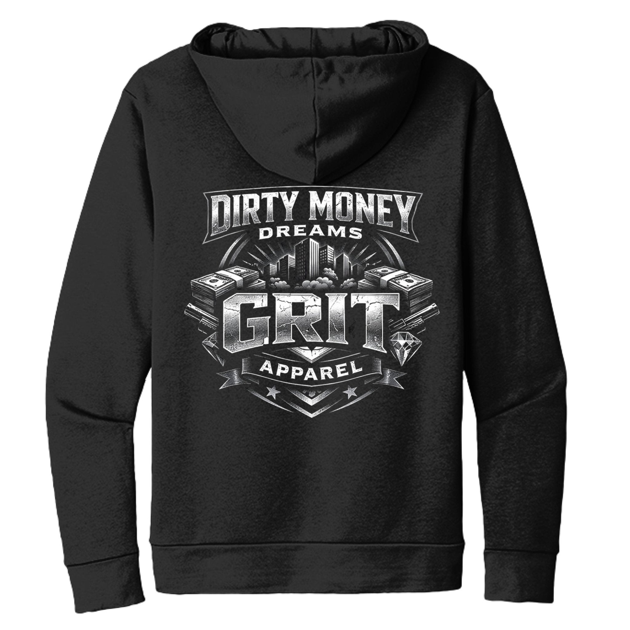 Stay Ready Graphic Hoodie – Motivational Streetwear | Dirty Money Dreams - DIRTY MONEY DREAMS