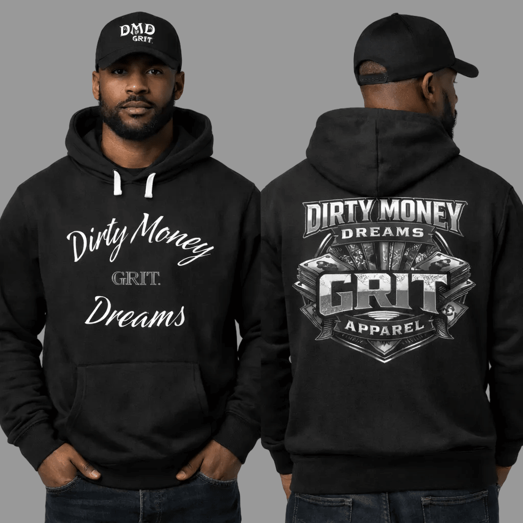Stay Ready Graphic Hoodie – Motivational Streetwear | Dirty Money Dreams - DIRTY MONEY DREAMS